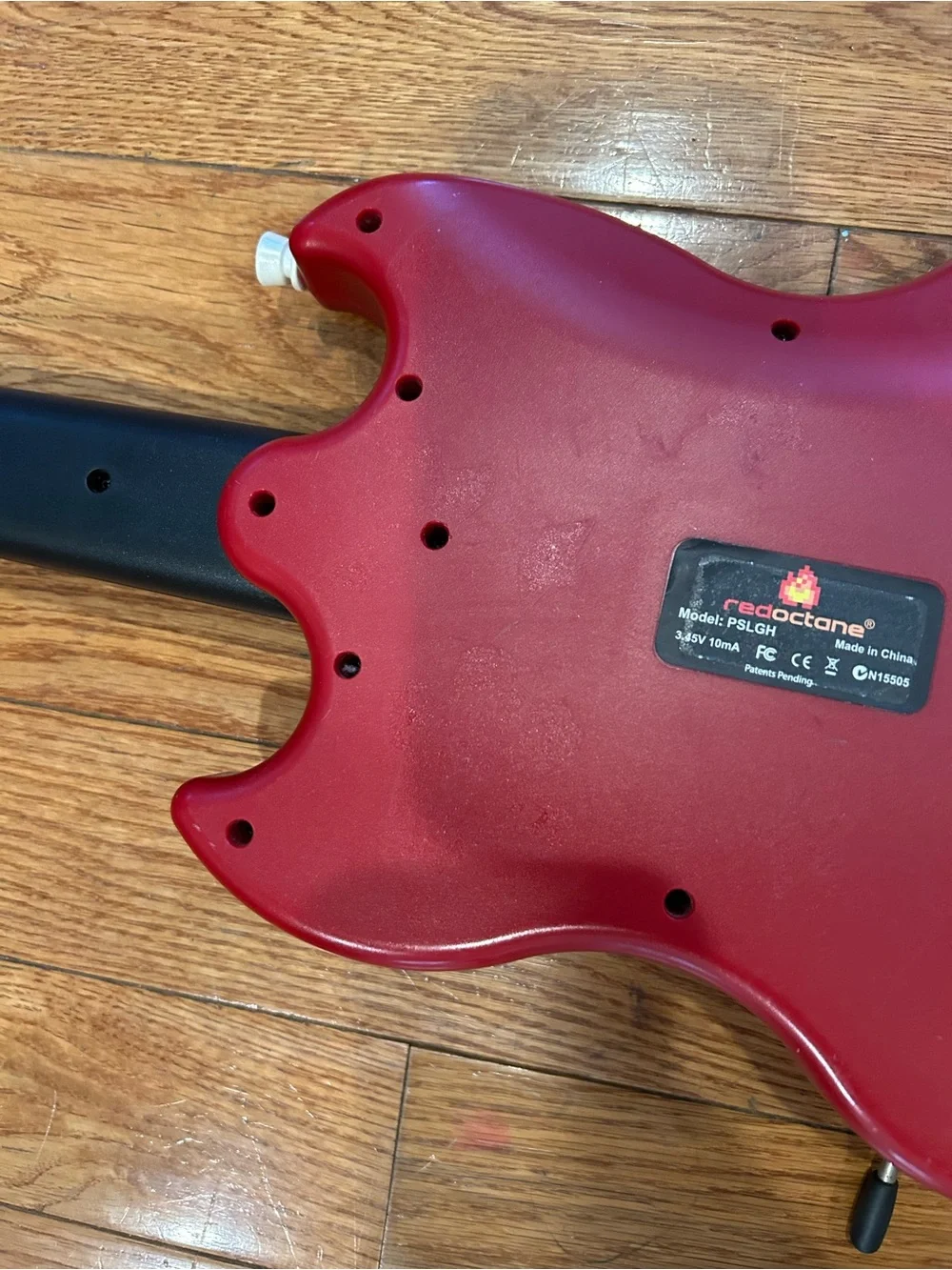 Guitar Hero RedOctane Gibson SG Wired Controller PS2 PlayStation 2 PSLGH Untest